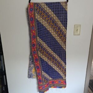 Kantha Style Scarf Wrap Shawl New